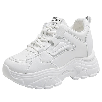 White/Black Women's Sneakers