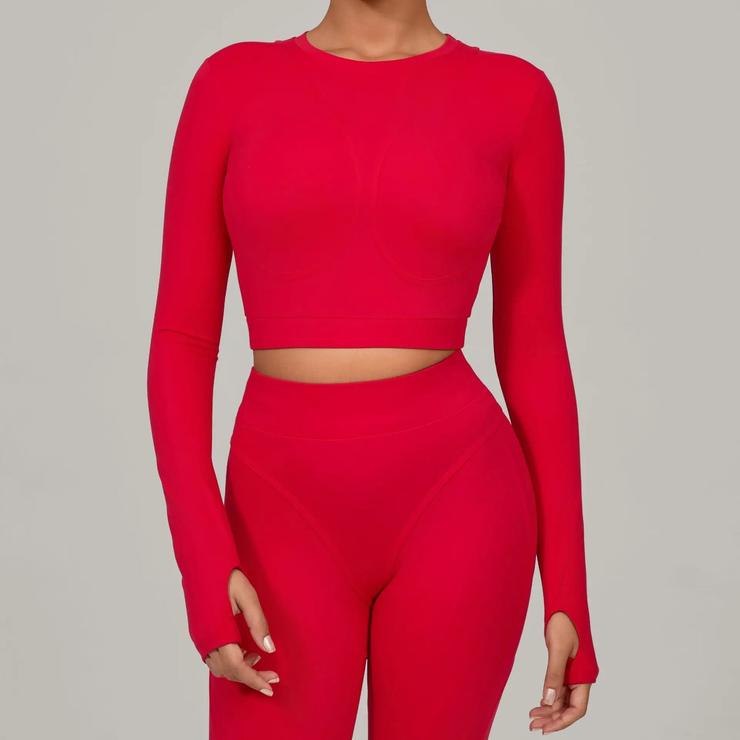 Fitness Long Sleeves Set