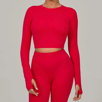 Fitness Long Sleeves Set