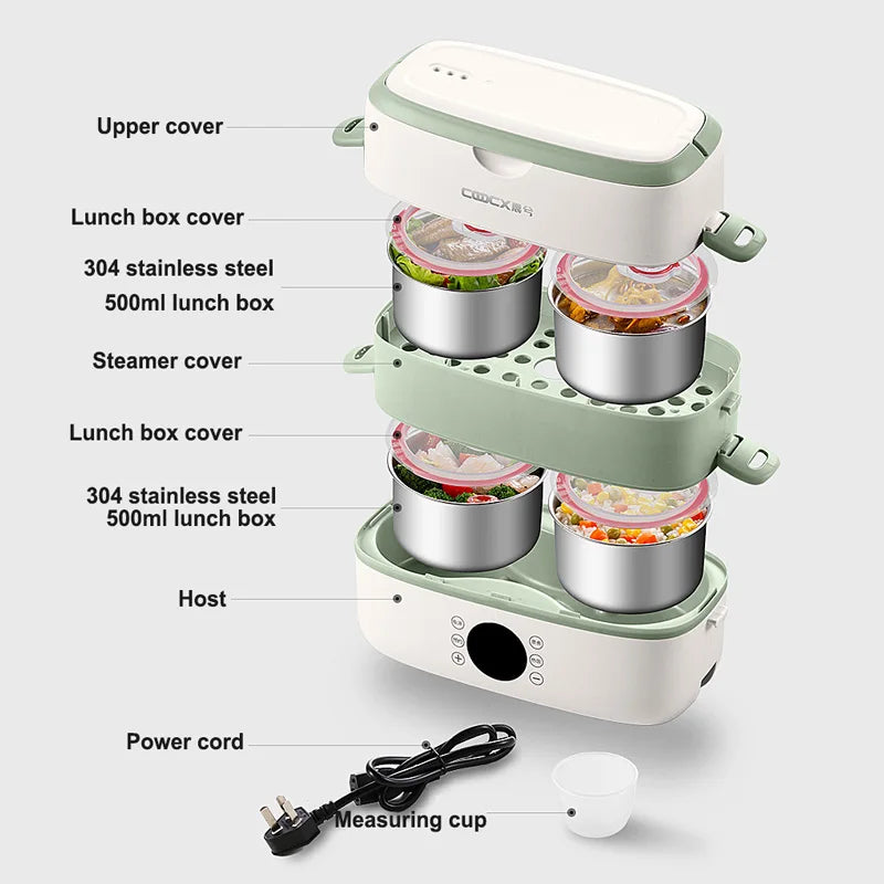 Smart Electric Lunch Box 2L