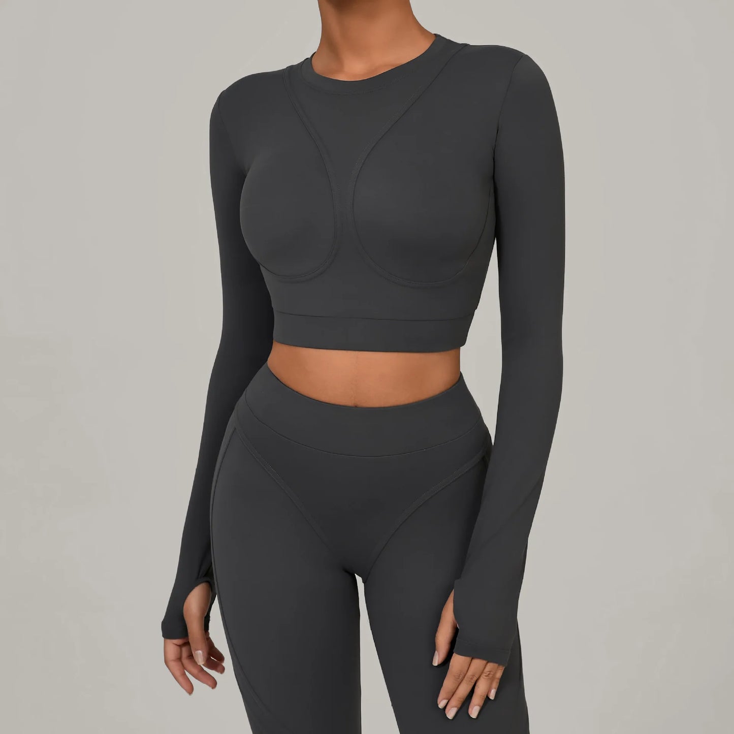 Fitness Long Sleeves Set
