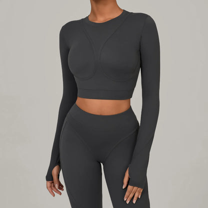 Fitness Long Sleeves Set