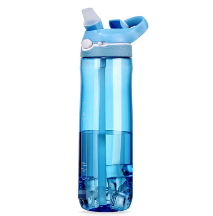 Water Bottle with Straw Eco-Friendly