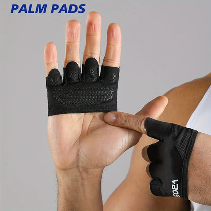 Unisex Lightweight Four Finger Fitness Gloves