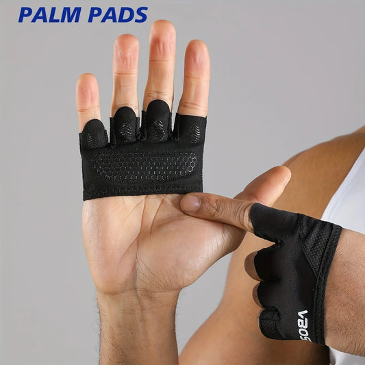 Unisex Lightweight Four Finger Fitness Gloves