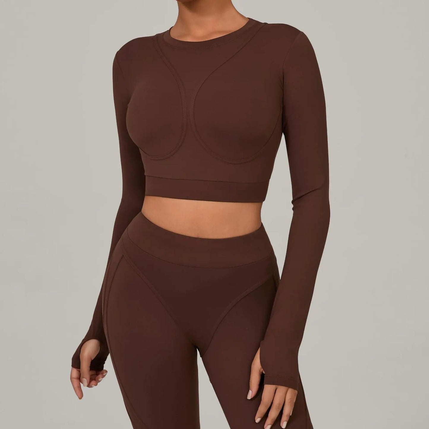 Fitness Long Sleeves Set