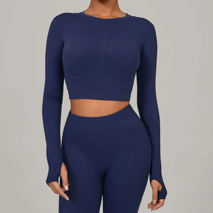 Fitness Long Sleeves Set