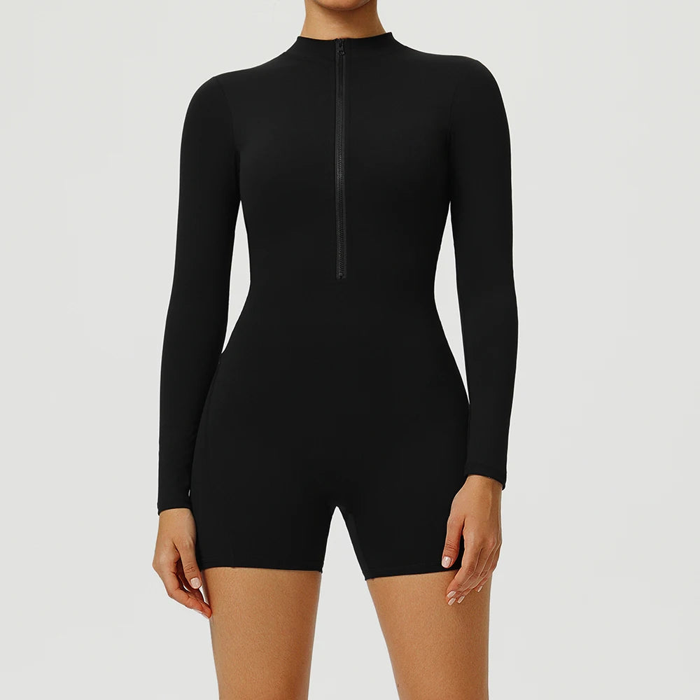 Zipper Sports Long Sleeved