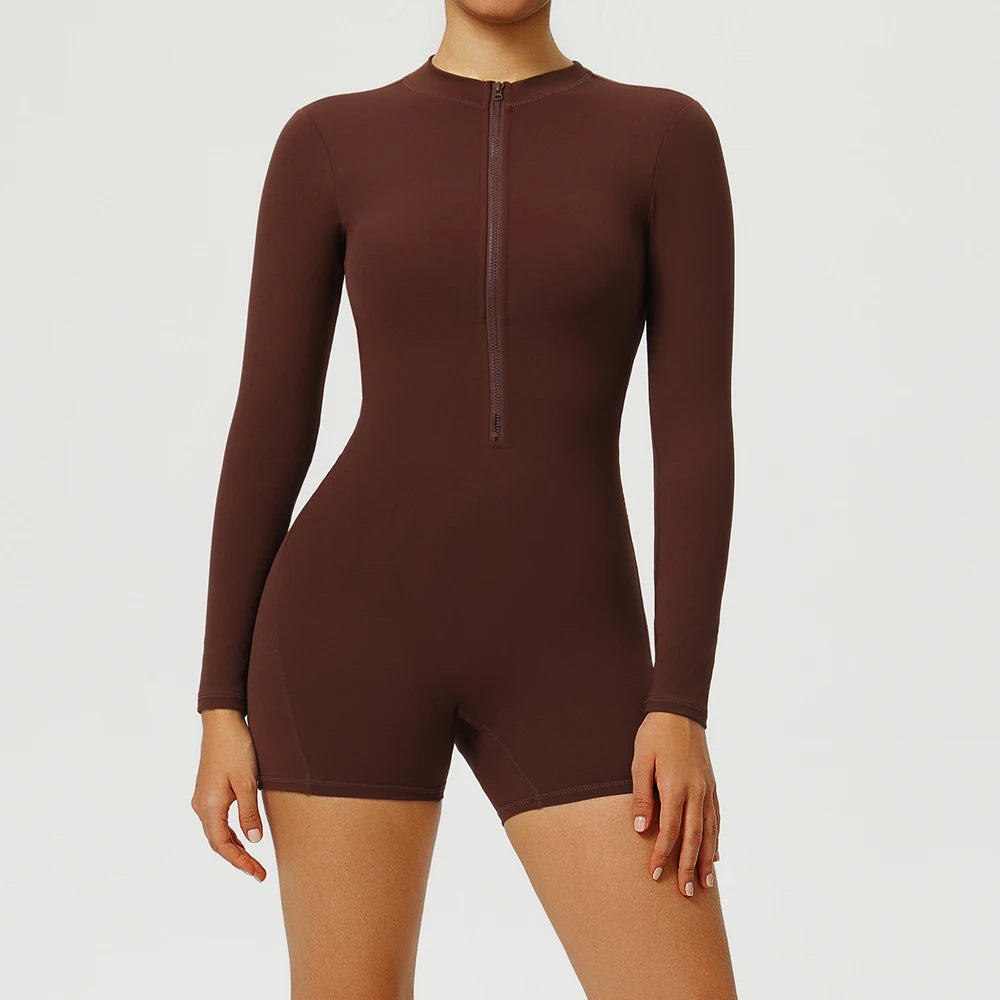 Zipper Sports Long Sleeved