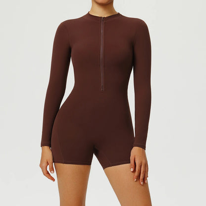 Zipper Sports Long Sleeved