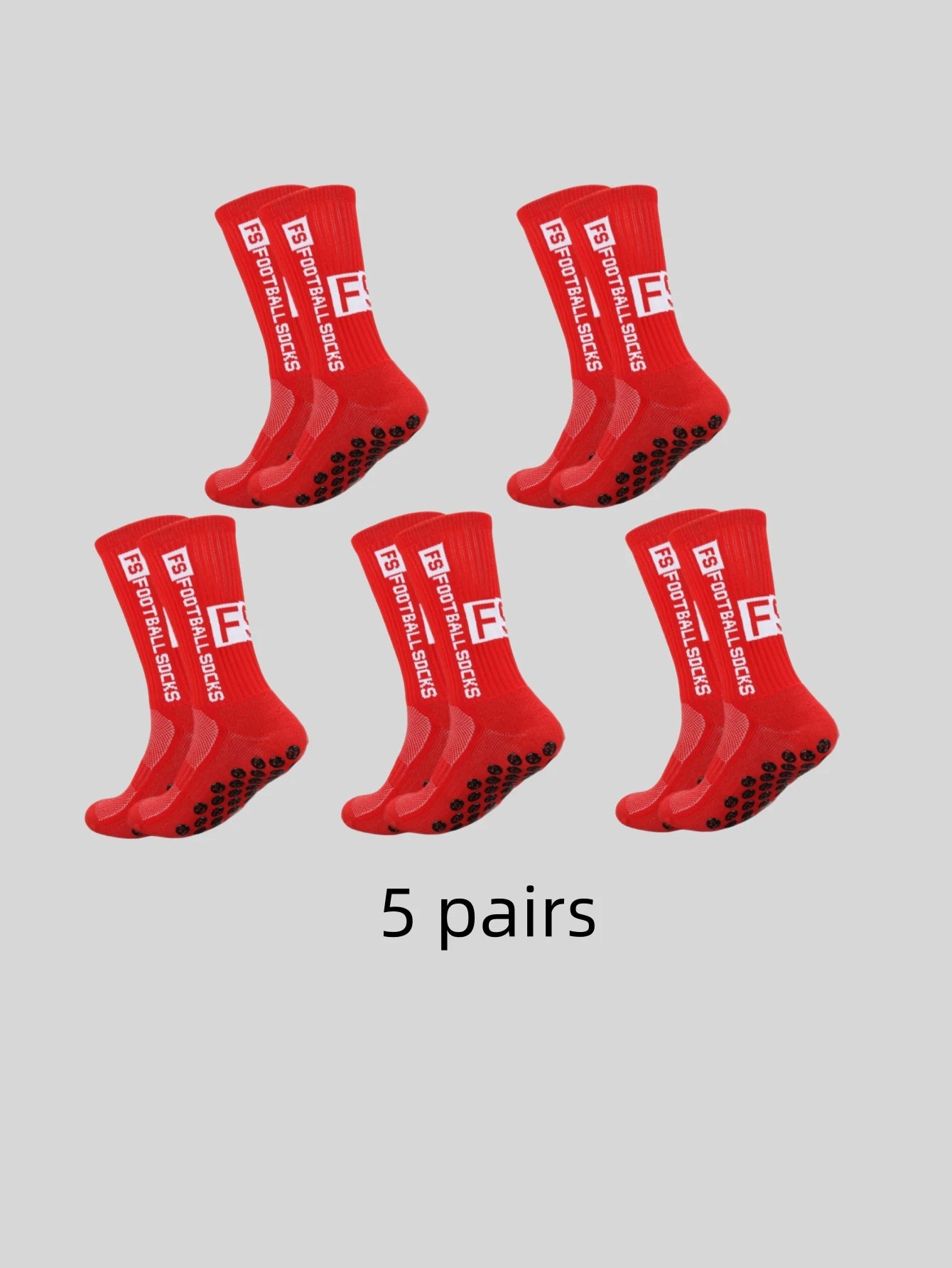 5 pairs of sports socks