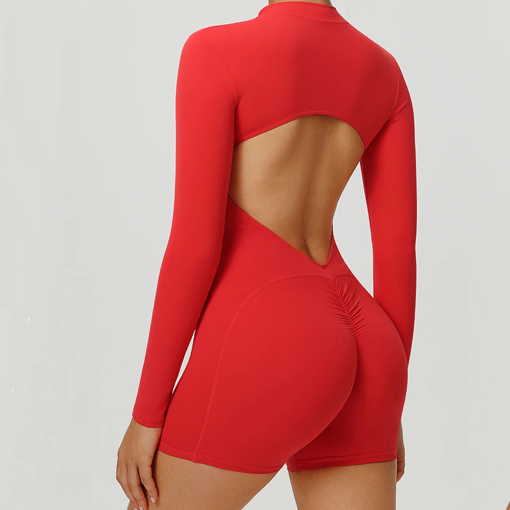 Zipper Sports Long Sleeved