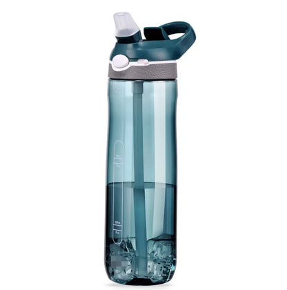 Water Bottle with Straw Eco-Friendly