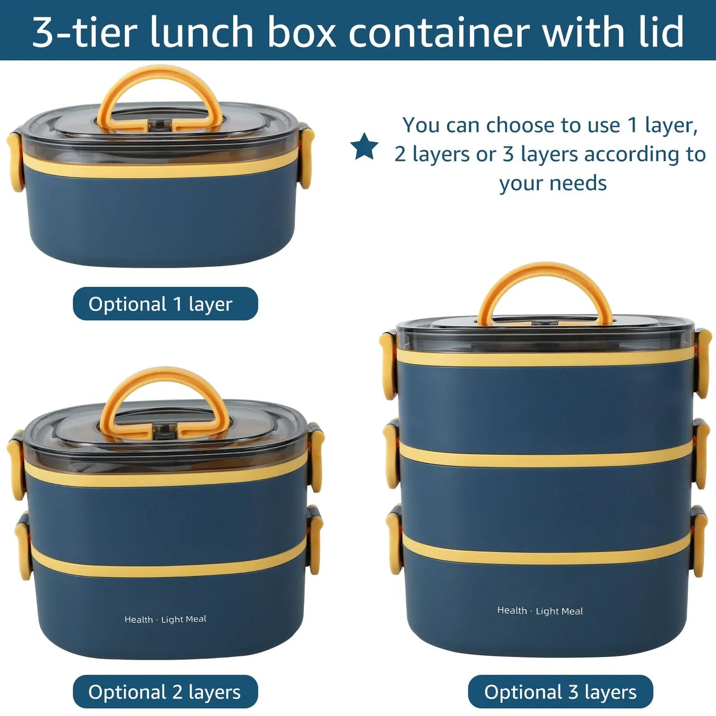 2000ML Lunch Box