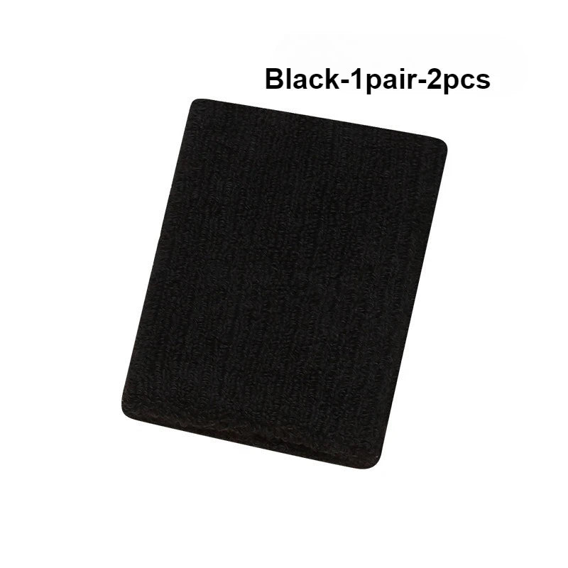 1Pairs 2Pcs Set Wrist Sweatbands