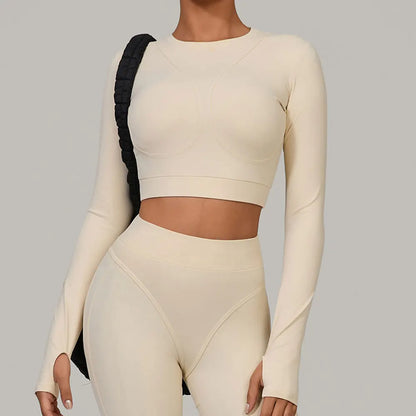 Fitness Long Sleeves Set